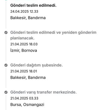 Aras Kargo Bandırma Turkuaz Şubesi'nde Sürekli Teslimat Sorunları Ve Kişisel Veri İhlali