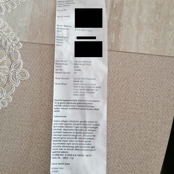 Yanlış Arıza Tespiti Ve Gereksiz Yüksek Ücret Talebi