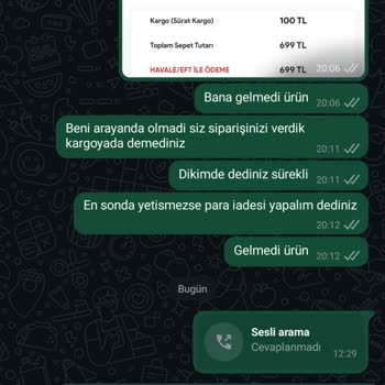 Instagram Alışverişimde Kargo Gönderilmedi, İletişim Kurulamıyor