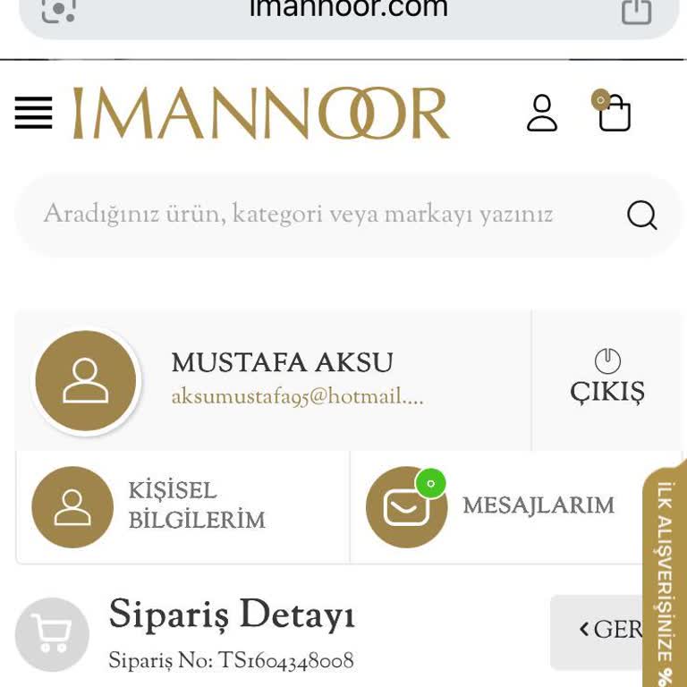 Yüksek Fiyatlı Şal Siparişim 9 Gündür Gönderilmedi, Muhatap Bulamıyorum