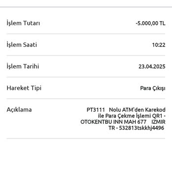 Nkolay ATM'den Para Çekememe Ve Mağduriyetin Giderilmemesi