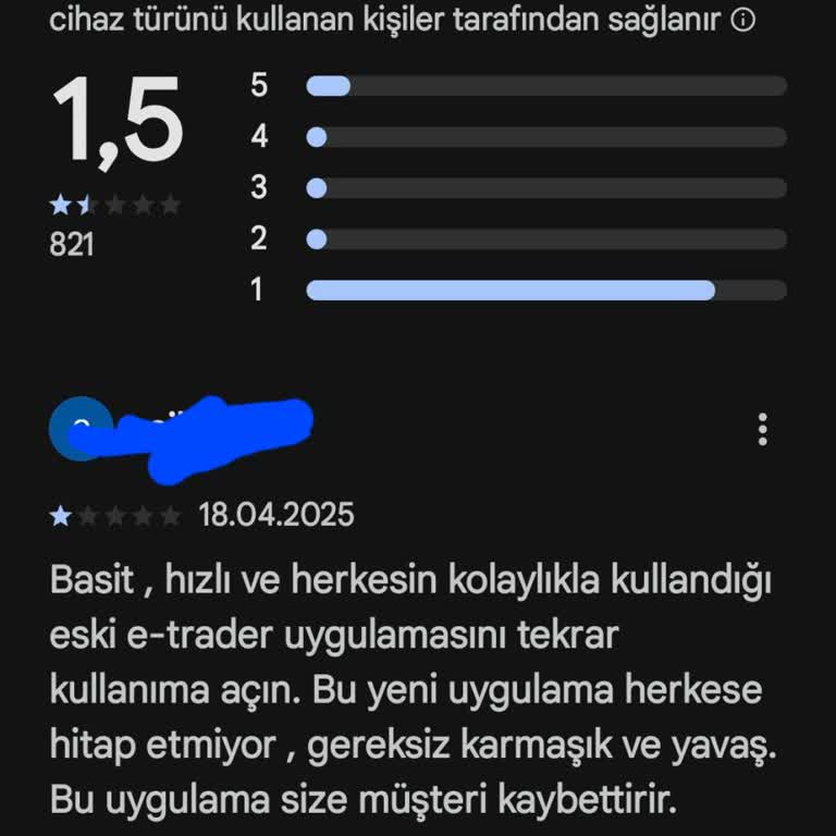Müşteri Taleplerine Rağmen Eski Uygulamanın Kapatılması Tepki Çekiyor