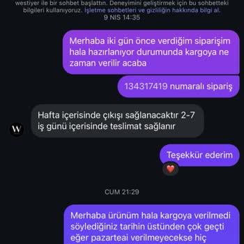 Siparişim Gönderilmedi, Müşteriyle Dalga Geçildi
