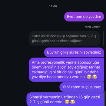 Siparişim Gönderilmedi, Müşteriyle Dalga Geçildi