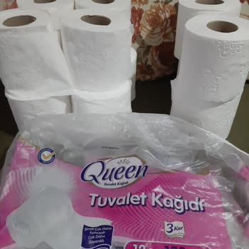 Beyaz Güvercin Kağıt Ürünleri Queen Tuvalet Kağıdı 3 Katlı Diye Aldım 2 Katlı Çıktı