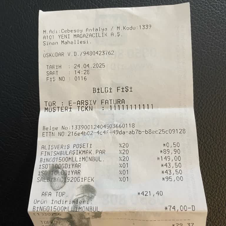 A101 Mağazasında Kredi Kartı İle İade Sürecindeki Sorun Ve İlgisiz Yaklaşım