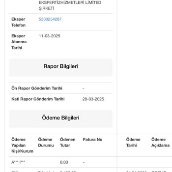 Hasar Dosyası Ödemesinde Gecikme Ve Gereksiz Sorgulama