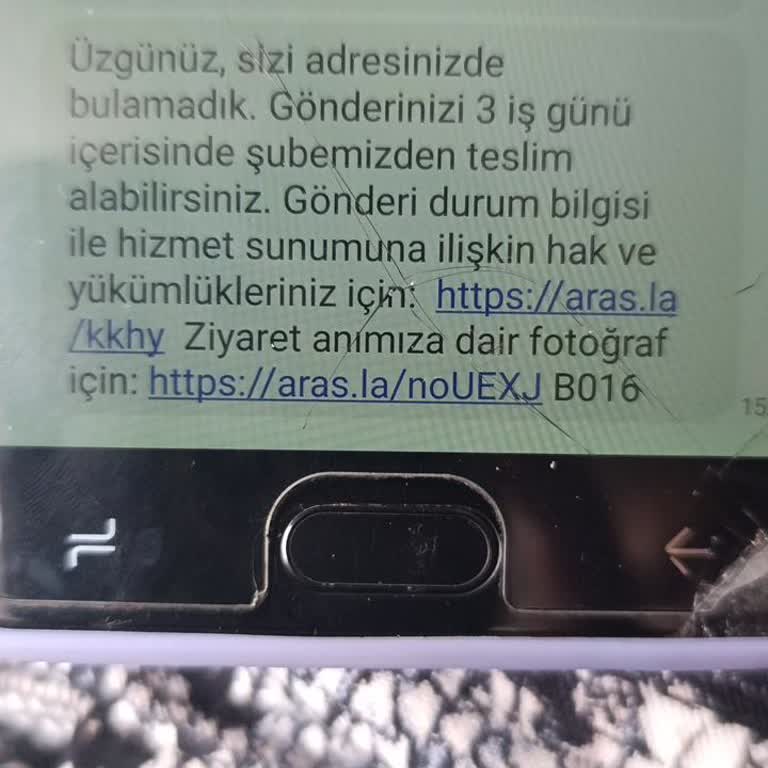 Teslim Edilmeyen Kargo Ve Yanıltıcı Bilgilendirme