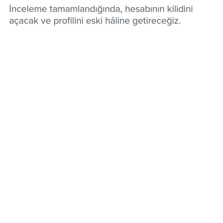 Tinder Hesabım 5 Saattir Açılmadı Destek Bekliyorum