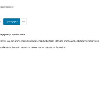 Eksik Ürün Ve Yanıltıcı Müşteri Hizmeti Mağduriyeti