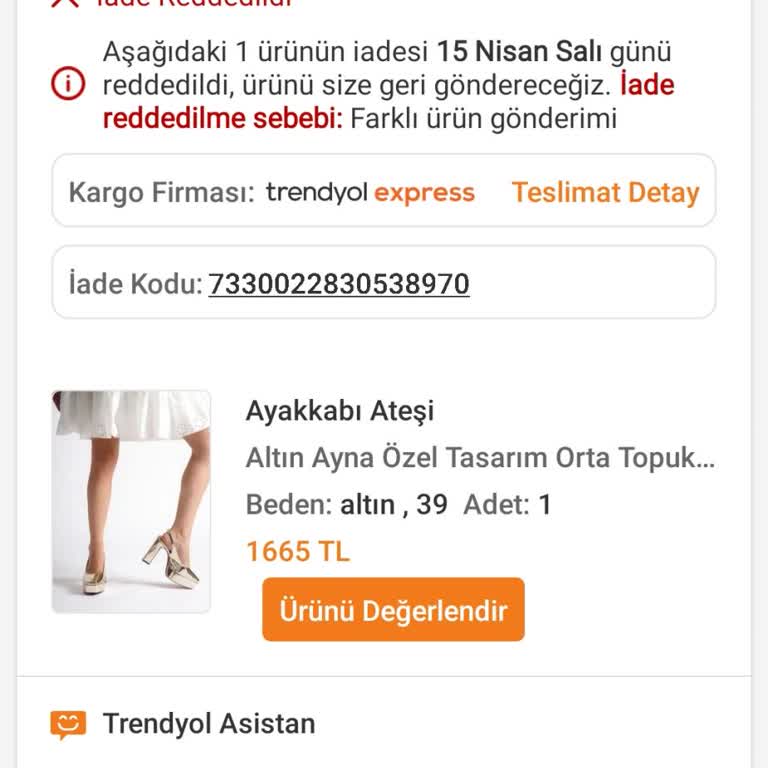 Trendyol İade Sürecinde Yaşanan Hatalar Ve Mağduriyet