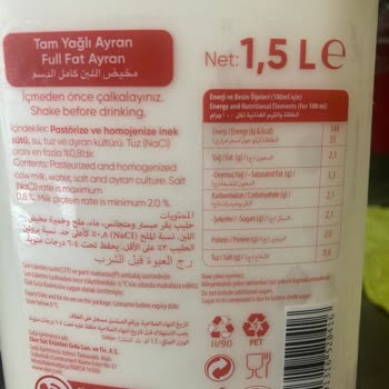 Eker Ayranında Küf Ve Kötü Koku Sorunu Yaşadım