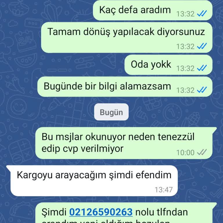 Çay Makinesi Arızası Sonrası Servis Ve İletişim Sorunu