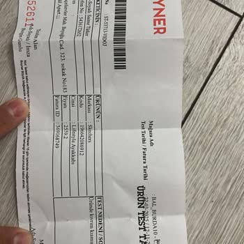 Skechers Ayakkabıda Açılma Ve Boyner'den Olumsuz İade Yanıtı