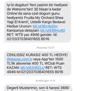 Watsons Kampanya Puanları Karta Yüklenmiyor Alışveriş Yapılamıyor