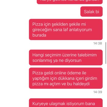 Dağılmış Pizza Ve Yetersiz Kupon İadesiyle Hayal Kırıklığı