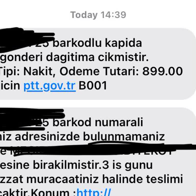 PTT Kargo Kapıda Ödemeli Kargo Teslimatında Yanıltıcı Bilgilendirme Ve Zaman Kaybı
