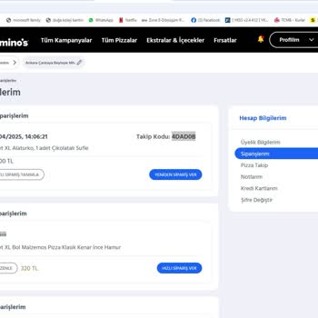 Soğuk Ve Geç Gelen Pizza, Eksik Teslimat Bilgisi