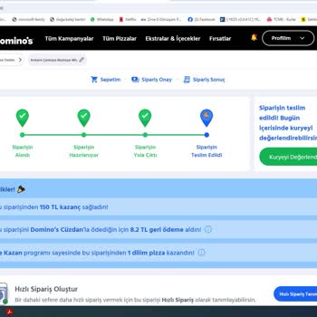 Soğuk Ve Geç Gelen Pizza, Eksik Teslimat Bilgisi