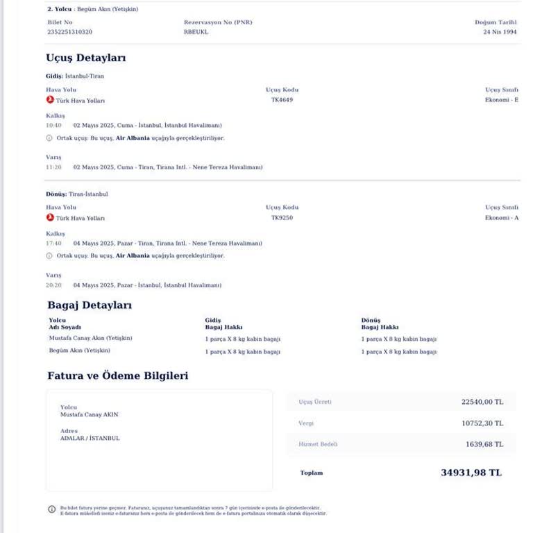 Deprem Nedeniyle Bilet Değişikliği Talebime Yanıt Alamıyorum