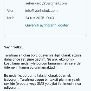 Kredi Kartı Borcu Nedeniyle Hukuk Bürosundan Tehditkar Ve Baskıcı İletişim