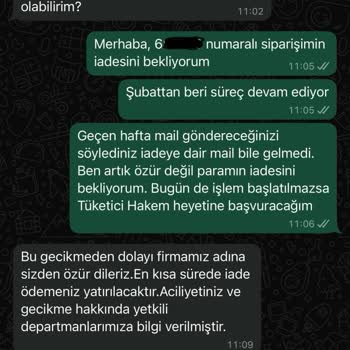 Eksik Ürün, Geciken İade Ve İlgisiz Müşteri Hizmetleri!