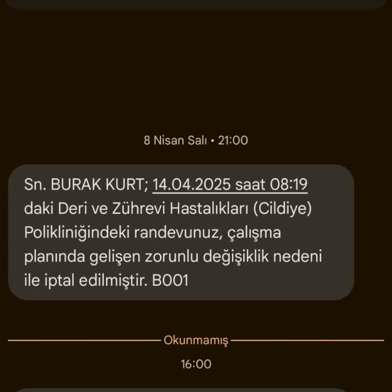 Randevuların Son Anda İptal Edilmesi Mağduriyet Yaratıyor