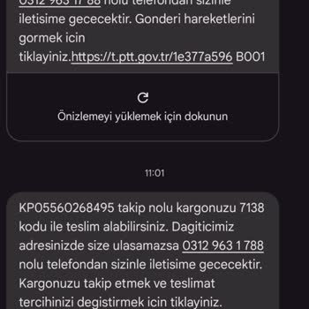 PTT Kargo'da Teslim Edilmeyen Kargo Ve Ulaşılamayan Dağıtım Merkezi Sorunu