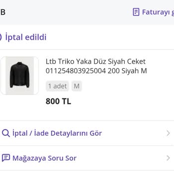 Ceketi Satmayıp Fiyat Artırarak Tekrar Satışa Sundular
