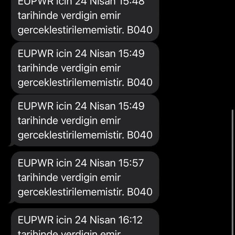 Satış İşlemleri Sürekli Reddediliyor, Destek Hattına Ulaşılamıyor