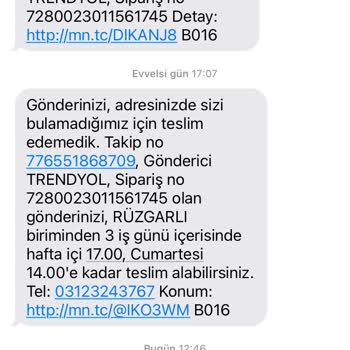 MNG Kargo Rüzgarlı Şubesi'nde Teslimat Mağduriyeti Ve Yanlış Bilgilendirme