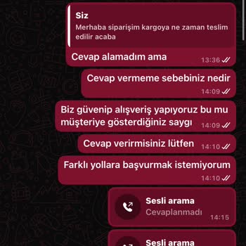 Liva Bayan Giyim'den Alışveriş Sonrası İade Ve İletişim Sorunları