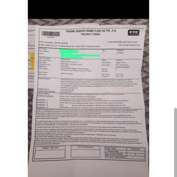 Cihaz Arızası Çözülmedi, KVK Servisinden Yetersiz Destek Aldım