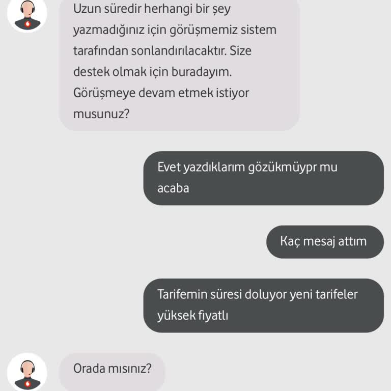 Yüksek Tarife Fiyatları Ve Yetersiz Canlı Destek Mağduriyeti