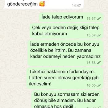 İade Ettiğim Ürünün Parasını Alamadım Firma İletişime Geçmiyor