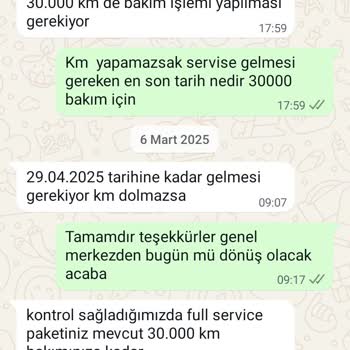 Ücretsiz Bakım Hakkım Destek Eksikliği Ve Yanlış Bilgilendirme Nedeniyle Mağdur Oldum