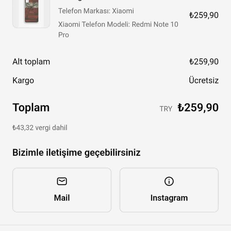 Sipariş Verildiği Halde Kılıf Kargoya Verilmedi Ve İletişim Sağlanamıyor