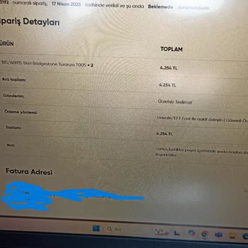 Sipariş Sonrası İletişim Kesildi Ve Para Talep Edildi