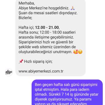 İptal Edilen Siparişin Para İadesi Yapılmıyor, Müşteri Oyalaniyor