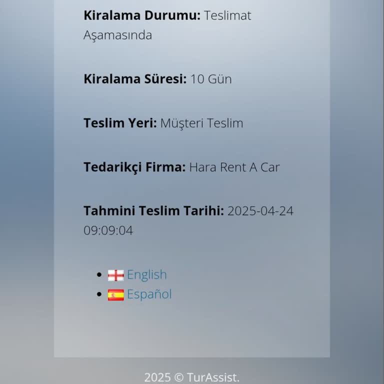 İkame Araç Talebim Günlerdir Karşılanmıyor, Bilgilendirme Yapılmıyor