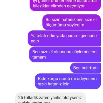 Yanlış Ürün Gönderimi Ve Kötü Müşteri Hizmeti Deneyimi