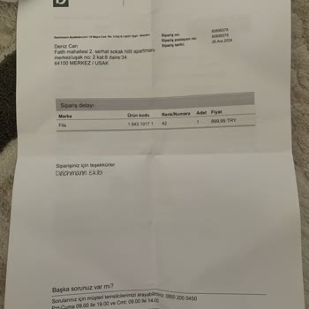 Deichmann Fila Ayakkabıda Tekrar Eden Yıpranma Ve Müşteri Memnuniyetsizliği