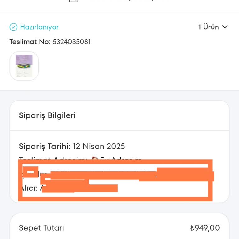 A101 Ekstra Web Sitesinden Verilen Sipariş 12 Gündür Teslim Edilmedi!