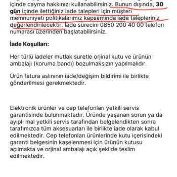 İade Sürecinde Bilgi Eksikliği Ve Müşteri Memnuniyeti Sorunu