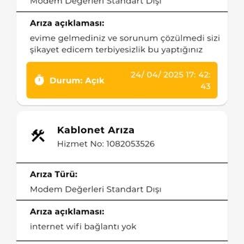 İnternet Bağlantı Sorunları Ve Yetersiz Teknik Destek Nedeniyle Mağduriyet