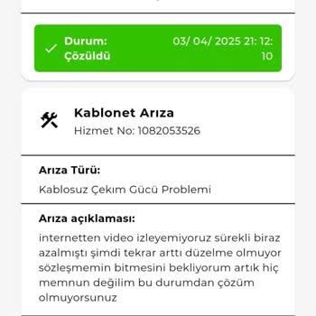 İnternet Bağlantı Sorunları Ve Yetersiz Teknik Destek Nedeniyle Mağduriyet