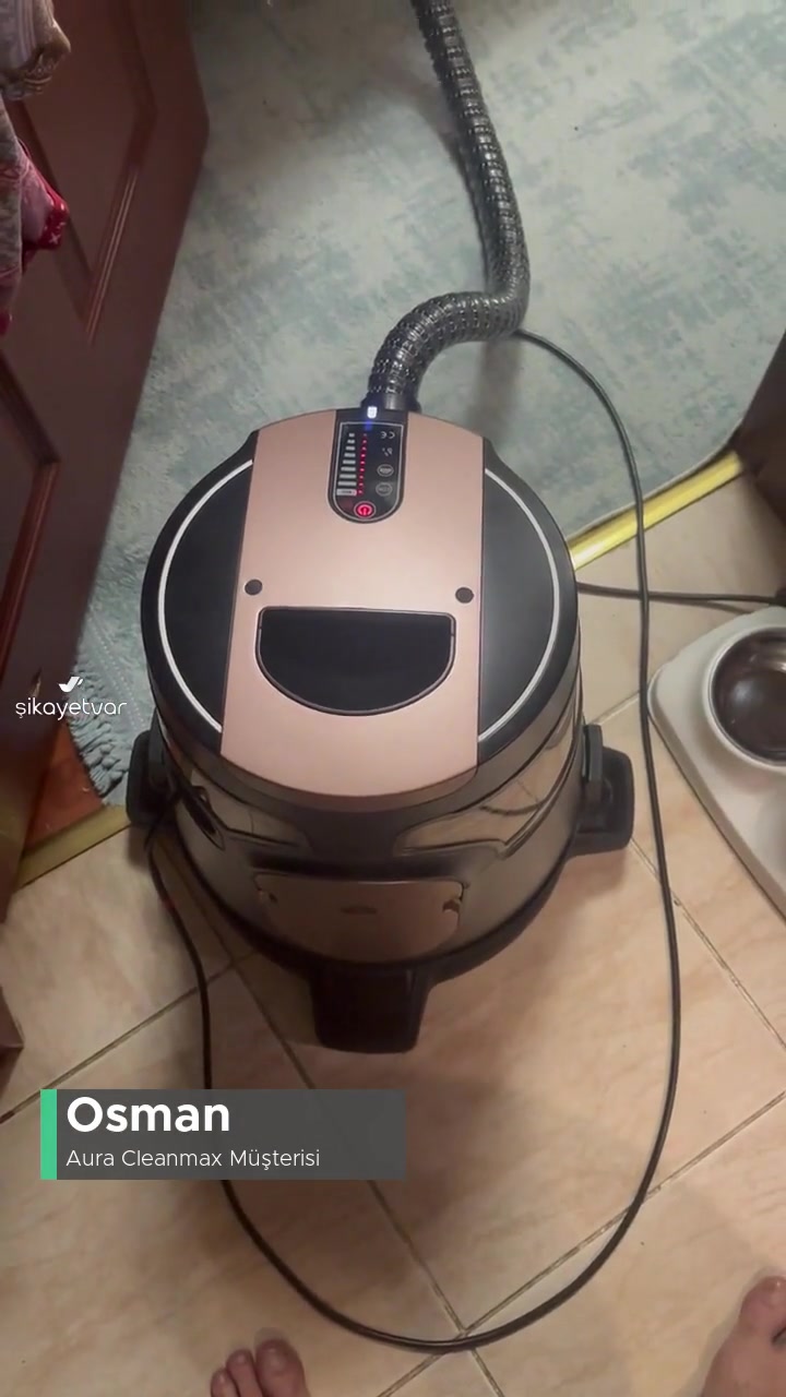 Aura Cleanmax Süpürge Kötü Ses Çıkarmaya Başladı! videonun kapak resmi