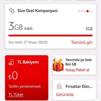 Hediye İnternetim Yerine Kendi Paketimden Veri Harcanıyor, Mağdur Oluyorum