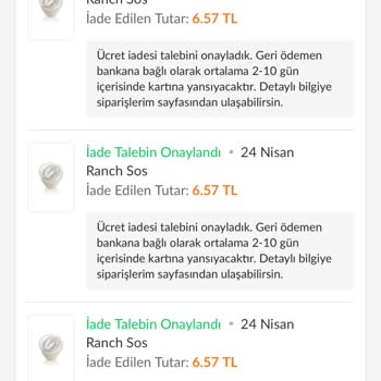 Eksik Ürün Ve Yetersiz İade Süreci Hayal Kırıklığı Yarattı