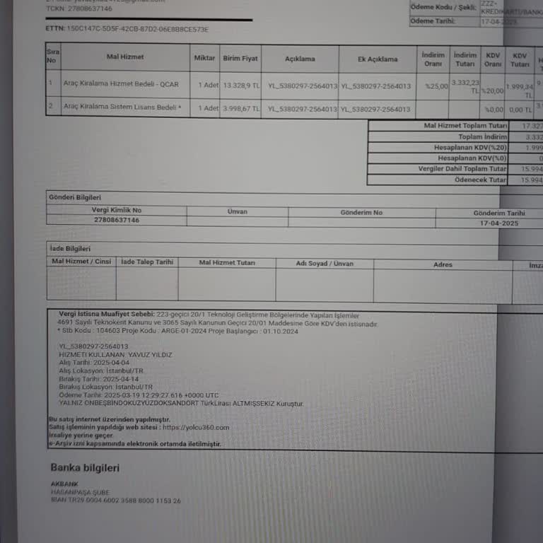 Araç Ücreti İadesi 20 Gündür Yapılmadı